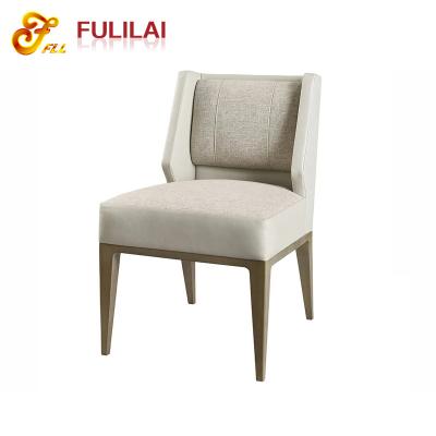 China Many Styles Leather / Fabric Dining Chair Restaurant Hotel Design Factory Custom Modern Custom for sale