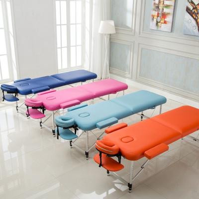 China Contemporary Aluminum Portable Hot Selling Spa Massage Table Professional Metal Spa Metal Massage Beds for sale