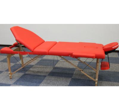 China Contemporary Facial Wood Massage Table Beds Beauty Bed Salon Folding Table Tattoo Adjustable Massage Beds for sale