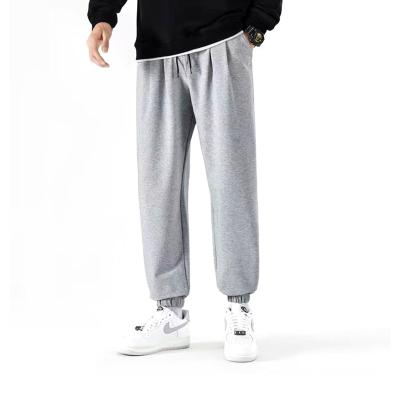 China QUICK DRY Hot Sell Fitness Jogging Gym Stacked Sweat Pants Streetwear Blank Men Unisex Sweatpants Custom Joggers Sweatpants Sports Pants for sale