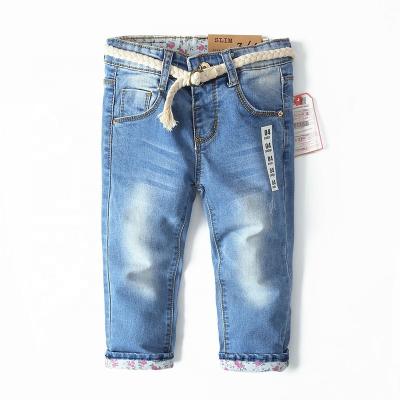 China New Style Fashion Girls Viable Trendy Items Kids Pants Kids Denim Jeans For Girls Pants Kids Jeans Girls High Quality Jeans for sale