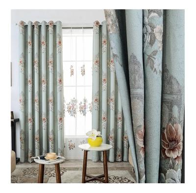 China Blackout Shears 3D Ready Made Bedroom Curtains Fabric Jacquard For Latest Living Room for sale