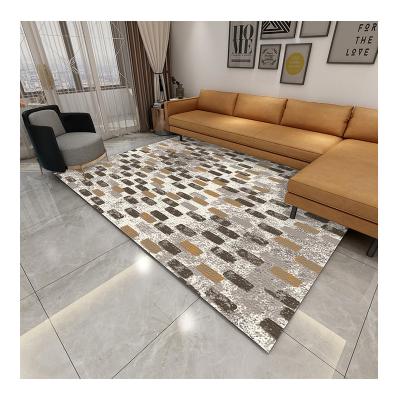 China Modern Manufacture New Modern Design Printed Soft Customized Carpet Living Room Carpet for sale