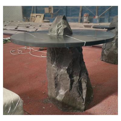 China Crative Modern Round Marble Stone Dining Table / Side Coffee Table for sale