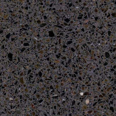 China Factory price modern durable high quality dark color terrazzo floor for sale