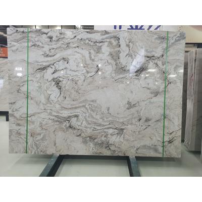 China Factory Price China Modern Fantasy Brown Marble Palissandro Brown Marble Vanity Top for sale