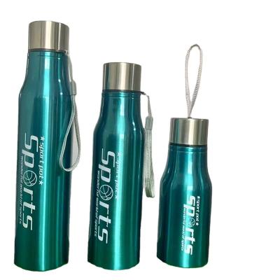 China Sustainable Hot Sale Quality Products Chinese Energy Drink Bottle Stainless Steel Sports Water Bottle With Rope Side Hanging Bottle for sale