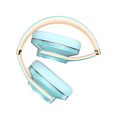 China Large Headband Fashion Trendy Style Edge Noise Reduction Water Proof Wireless Earbuds for sale