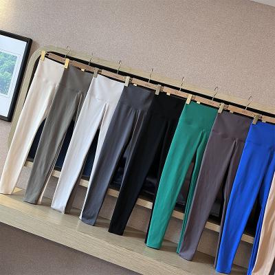 China Wholesale High Quality Antibacterial High L Size Yoga Sport Pants Leggings Women for sale