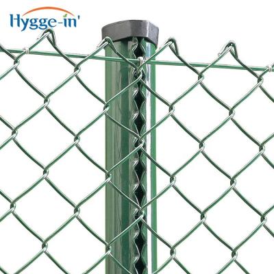 China Wholesale High Quality Easily Assembled Galvanized Chain Link Fence/PVC Coated Used Chain Link Fence Panels For Sale for sale