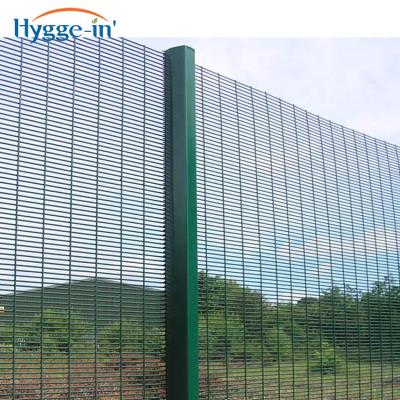 China Easily Assembled High Security 358 High Security Fencing PVC Coated Anti Theft Anti Climb Barrier for sale