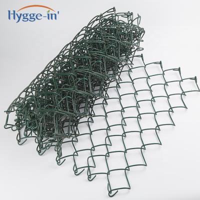 China Easily Assembled Powder Coated Cheap Chain Link Fence House Gate 6ft Chain Link Fence for sale