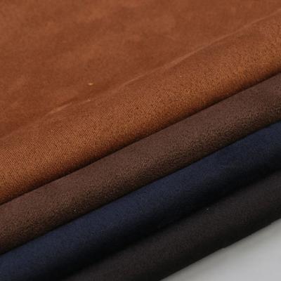 China Breathable Wholesale Males Velvet Home Textile Polyester Suede 100% Polyester Fabric For Sofa for sale