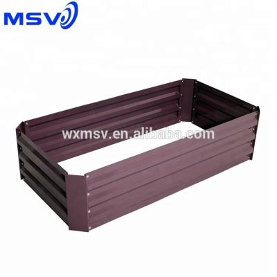 China Large Modern Galvanized Metal Planter for sale