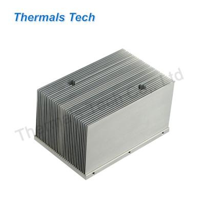 China Heat Sink 250 mm square 500W bonded fin heat sink for broadcast communication for sale