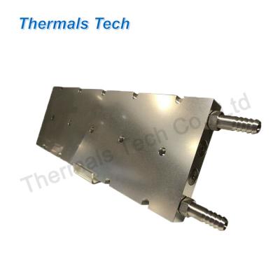 China Heater Parts 1000W custom friction stir welding cold plate for underground mining machines water cooled heatsink for sale