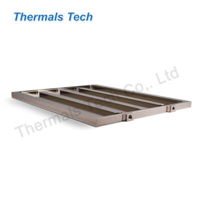 China Heater Parts ODM aluminum base liquid cooling plate for water cooled heatsink for 700W power electronic and LED lighting for sale