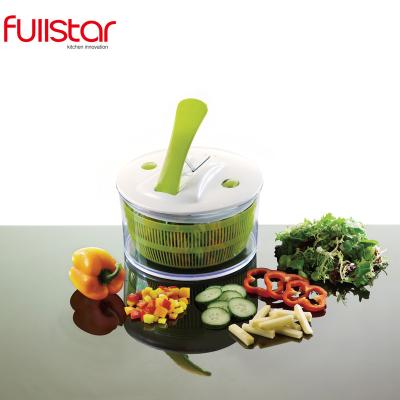 China Vegetable Plastic Salad Spinner Lever Fruit Salad Spinner Dryer for sale