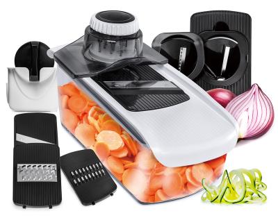 China plastic 6 in 1 mandoline slicer for sale