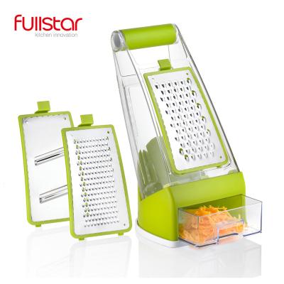 China Box Grater Viable Vegetable Zester Grater for sale