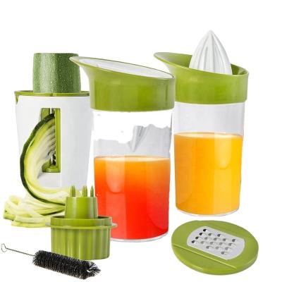 China Fullstar Viable Manual Citrus Juicer For Fruit Orange Juicer Lemon Spiralizer Spiral Slicer for sale