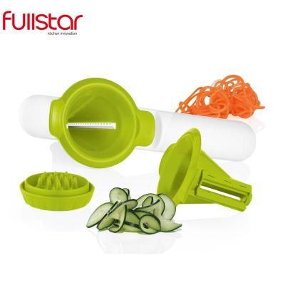 China Viable Fullstar 2 In 1 Hand Held Vegetable Spiralizer Kitchen Tool Kitchen Accessories for sale