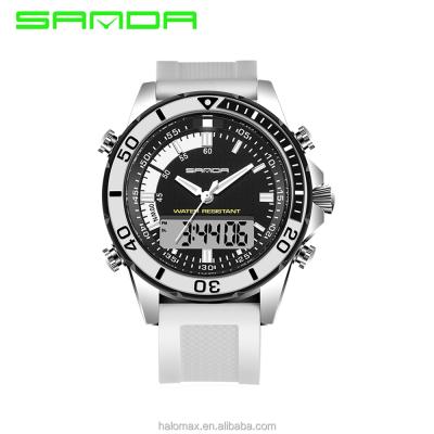 China SANDA Fashion Men's Wristwatches Montre Femme Military Waterproof Men's Date Digital Watch Brand Automatic Quartz Sports Watches for sale