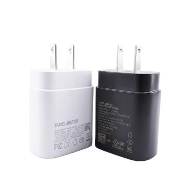 China PD25W For Samsung A71 9V USA Plug PD25W Travel Adapter Portable Fast Charging Phone Wall Charger For Samsung A71 for sale