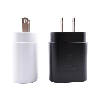 China PD25W For Samsung A52 5G PD25W 9V USA Plug Travel Power Adapter Phone Wall Portable Fast Charging Charger For Samsung A52 5G for sale