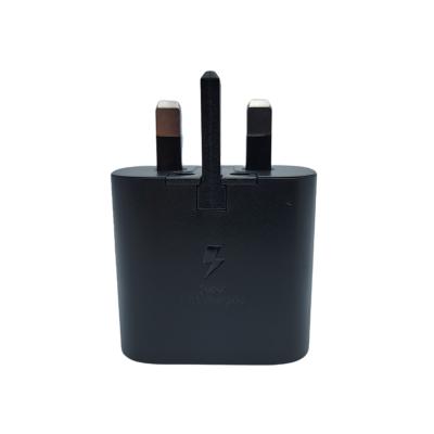 China Mobile Phone/Tablet/MP3/MP4/other USB Device OEM Customized UK Plug 9V USB-C Fast Charging Mobile Phone Charger PD25W For Samsung A52 for sale