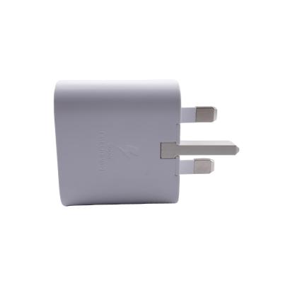 China Wholesale Mobile Phone/Tablet/MP3/MP4/other USB Device UK Mobile Phone Fast Charger OEM PD25W Super Plug 9V USB-C Charger for sale