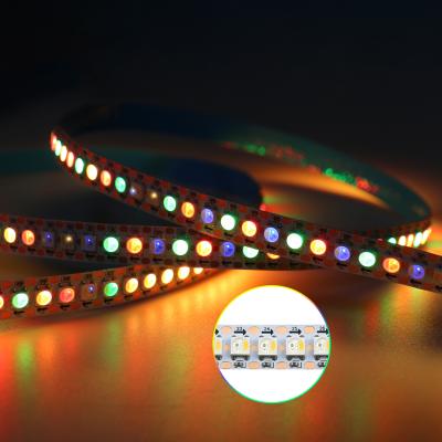 China LANDSCAPE smart tira lux led digital accessible 12v 5v smd 5050 sk6812 ws2812b 60leds pixel RGB dream color led strip for sale