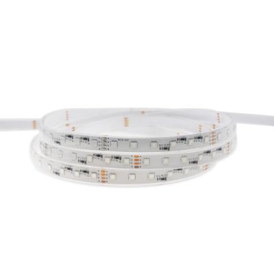 China New Warehouse Technology Wide Flexible Waterproof Led Strip Lights 5050 SMD 60Leds 14.4w RGB Stripes 5 Meters Voltage 18V-32V for sale