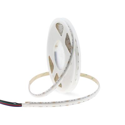 China High Cost Interpretation of LANDSCAPE COB LED Flex Strip Waterproof Led Light 24V 10mm Super Bright RGB With DC Connector for sale