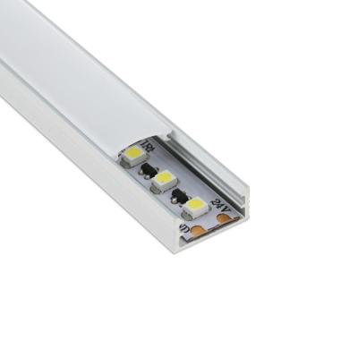 China Hotel / Office Ultrathin Aluminum Light Profile For LED Strip U Shape Profiles LED Aluminum Channel for sale