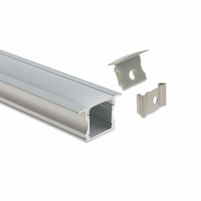 China Hotel / Office Wholesale Recessed Aluminum Channel Led Linear Lighting Led Extrusion Profile For Staircase Kitchen Furniture for sale