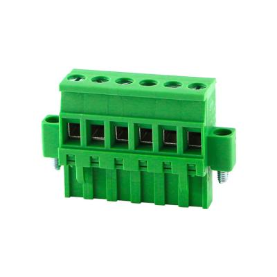 China Self Produced Pitch Copper Alloy PCB 5.0mm PCB Pluggable Terminal Blocks From Factory for sale