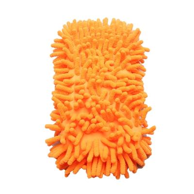 China Car High Glove Chenille Microfiber Stocked Home Cleaning Towel Wholesale Wash Absorbent Cloth for sale