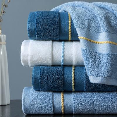 China 34*75cm QUICK DRY Premium Absorbent Eco-Friendly Bamboo Bath Towel For Bathroom for sale