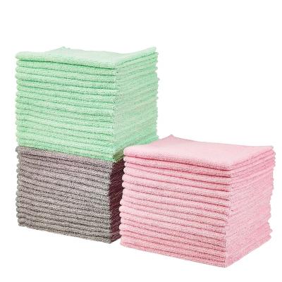 China 30*30CM 250GSM Microfiber Multifunctional Cleaning Cloth Sustainable Household Kitchen Towel for sale