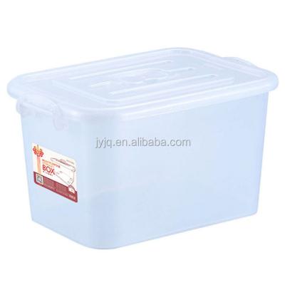 China Universal Sustainable Amazon With Cover Handle Container Other Clothes Bins Organizer Toy Large Stackable Storage Plastic Clear Box for sale