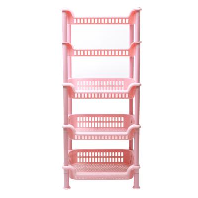 China Factory Supply PP Corner Rack Vegetable Storage Holders Racks Spice Plastic Multifunctional Kitchen Shelf Bathroom Food Organizers for sale