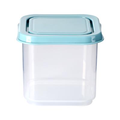 China Eco Friendly Wholesale Sustainable 6pcs High Quality Customized Square Type Set Dry Food Storage Containers for sale