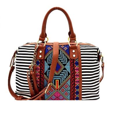 China FASHION fashion factory hot promotion good quality ethnic bags ladies tote handbag for sale