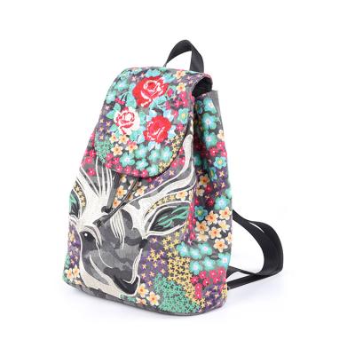 China NO Style Bohemian Fashion Large Laptop Backpack Bag For Ladies for sale