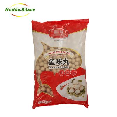 China Low Sugar Wholesale Frozen Seafood Sandwich Premium White Fish Balls With Filling for sale