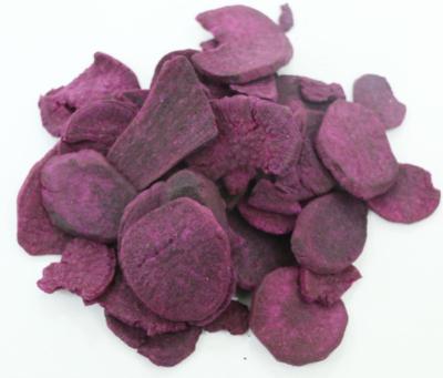 China VF Nutritious Wholesale Fresh Sweet Purple Potato Chips French Fries for sale