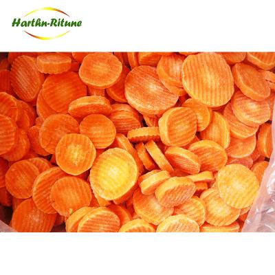 China IQF FROZEN Carrot Carrot Carrot Slices Frozen Vegetables for sale