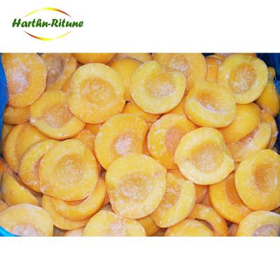 China IQF FROZEN A Grade Frozen Yellow Peach Cut Halves for sale