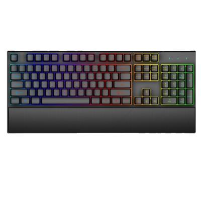 China GK60 Metal Feel Touch Mechanical Keyboard Wired RGB Led Computer Gaming Keyboard for sale